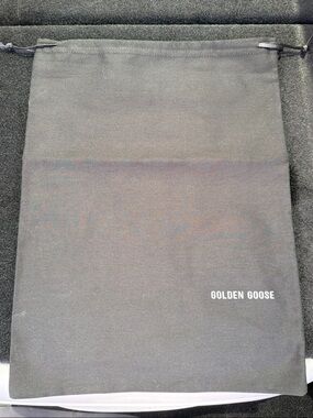 Golden Goose Black Logo Dust Bag